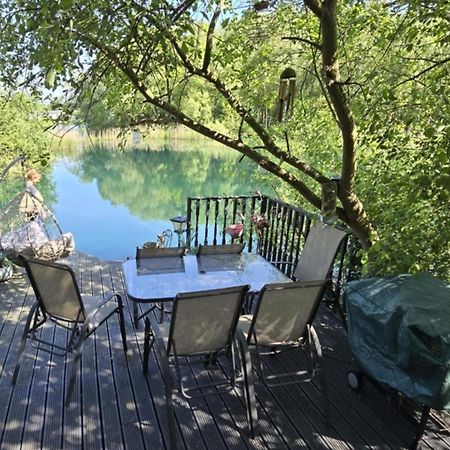 Luxury Lakeside Caravan With Hottub And Private Fishing Peg, Tattershall Lakes 外观 照片