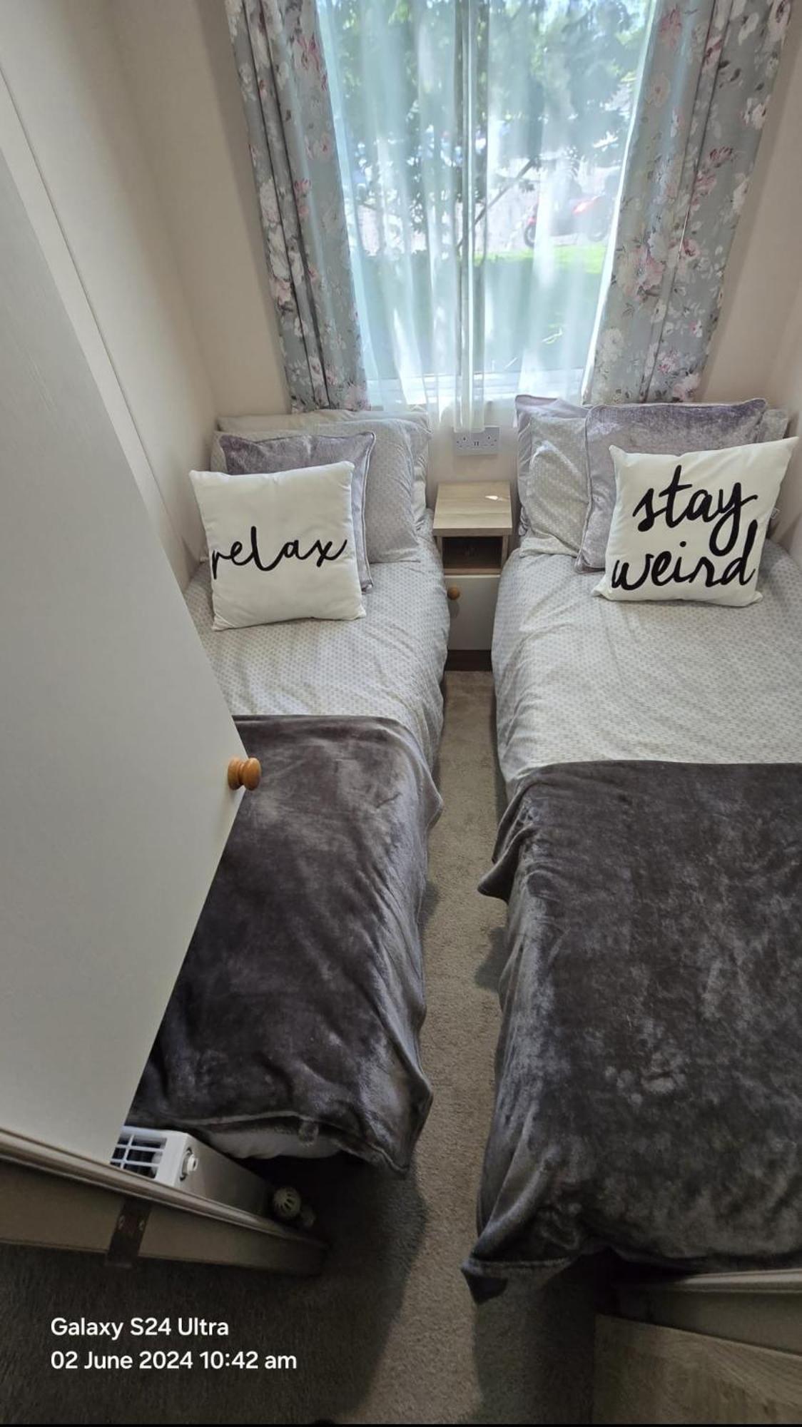 Luxury Lakeside Caravan With Hottub And Private Fishing Peg, Tattershall Lakes 外观 照片