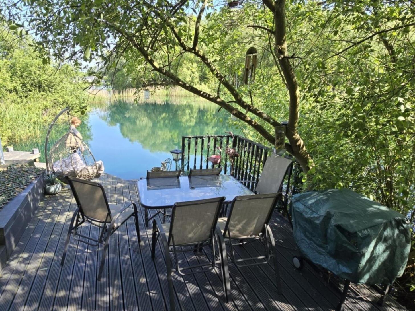 Luxury Lakeside Caravan With Hottub And Private Fishing Peg, Tattershall Lakes 外观 照片