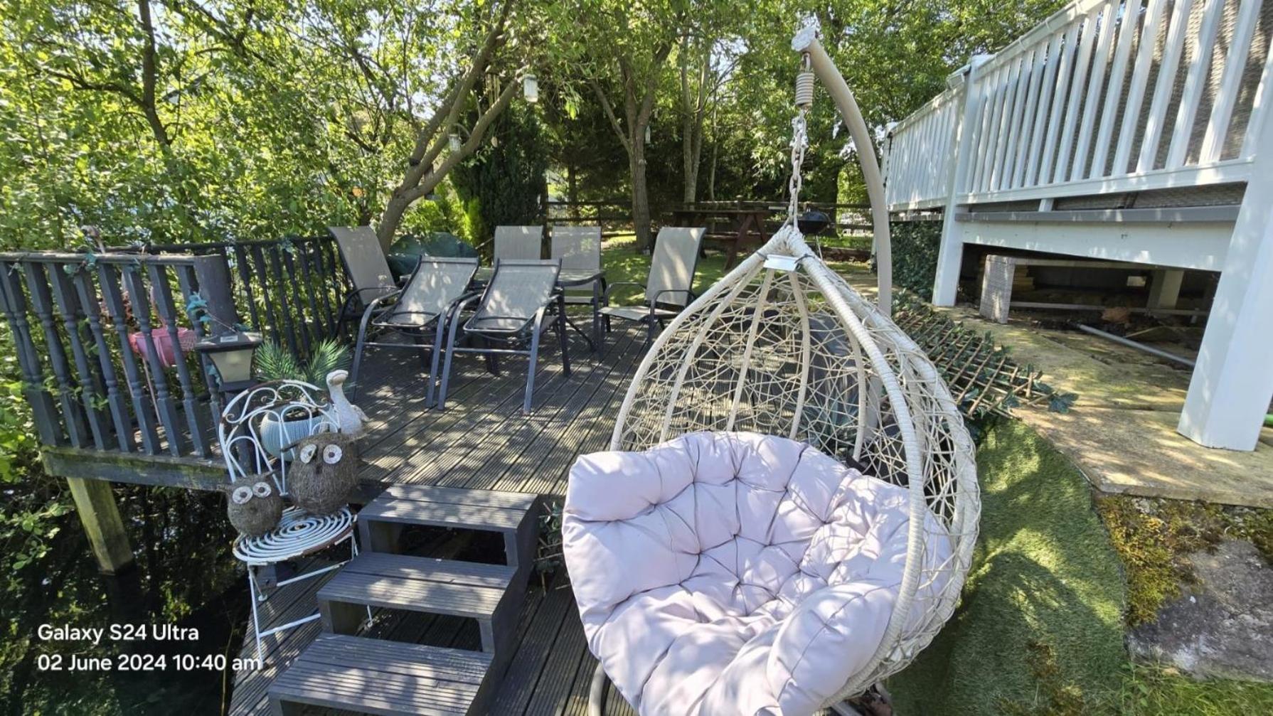 Luxury Lakeside Caravan With Hottub And Private Fishing Peg, Tattershall Lakes 外观 照片